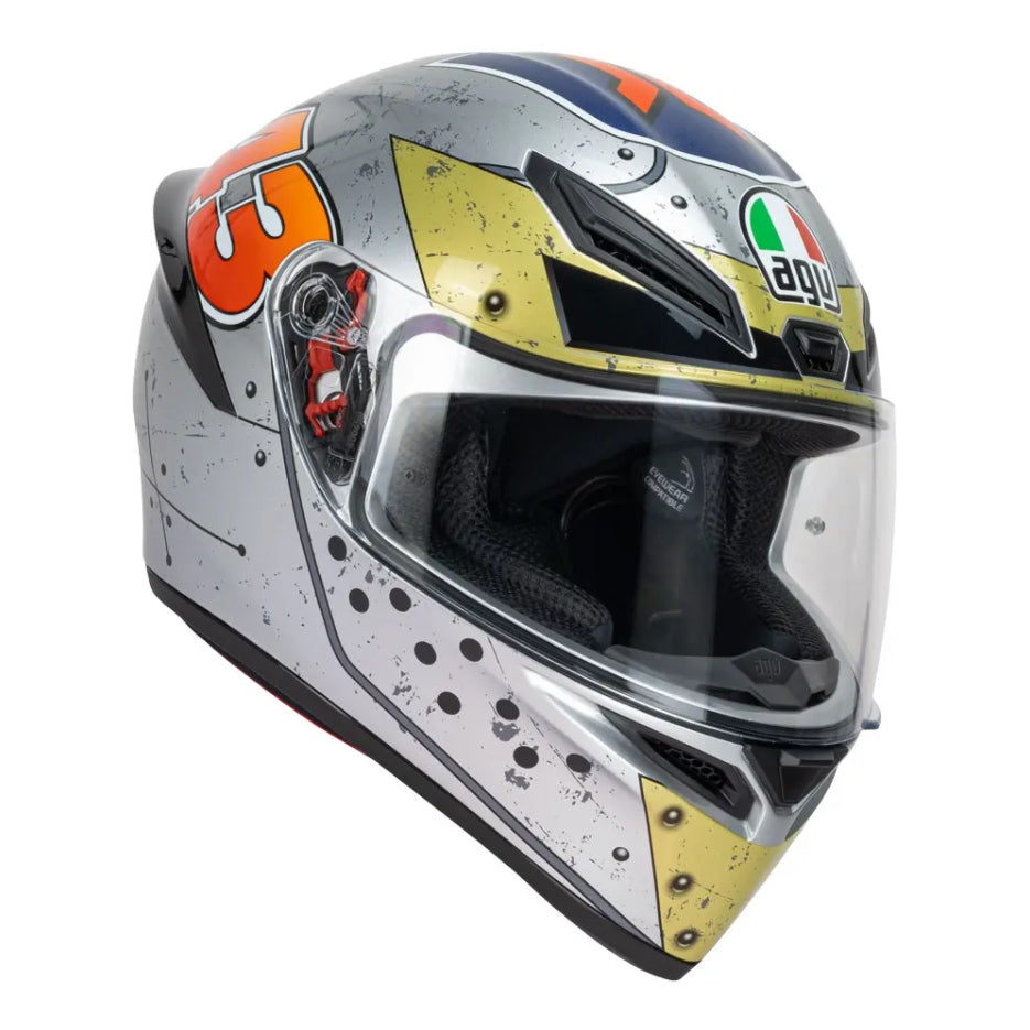 AGV K-1 MS Miller Phillip Island 19 helmet