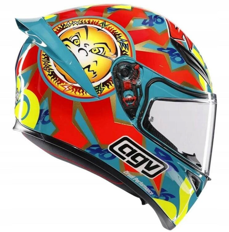 AGV K1 S ROSSI MUGELLO 1999 MOTORCYCLE HELMET INTEGRAL M Packaging status original