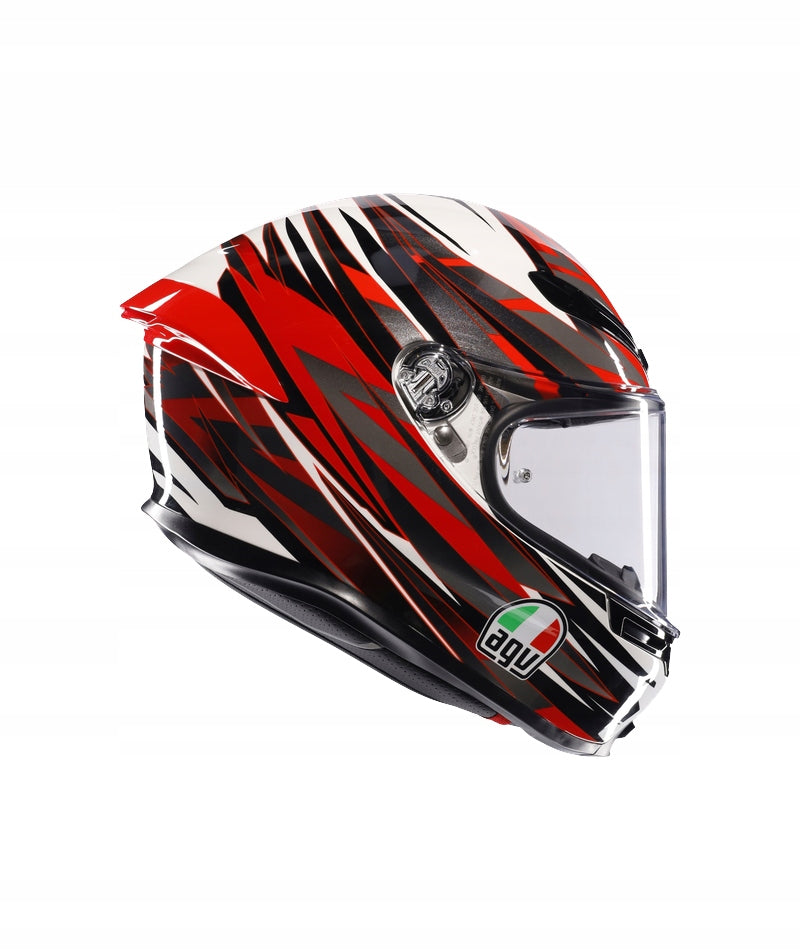 AGV K6 S REEVAL WHITE/RED/GRAY XL HELMET + FREEBIES Manufacturer AGV