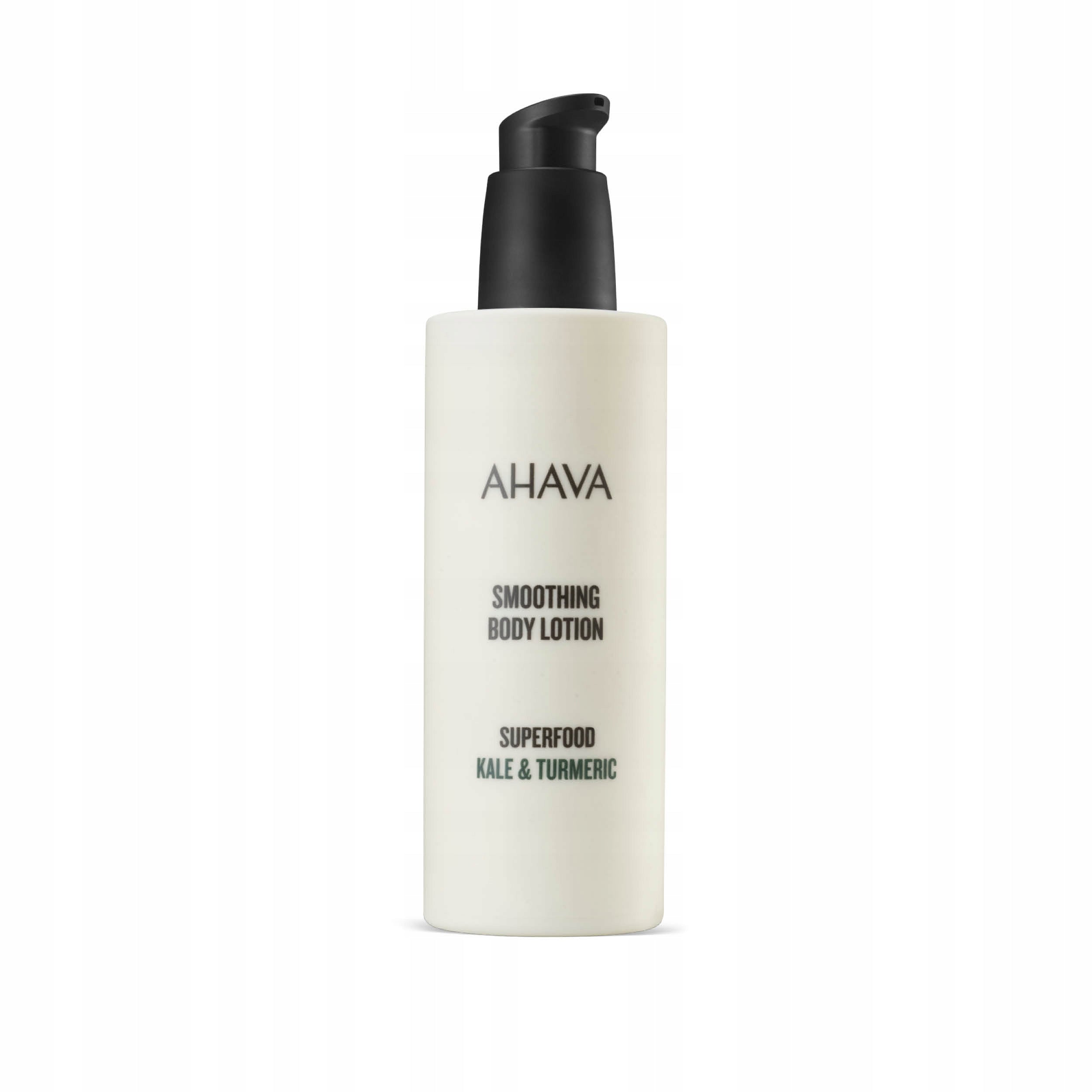 Glättende Körperlotion Ahava Smoothing Kale &amp; Turmeric, 250 ml 