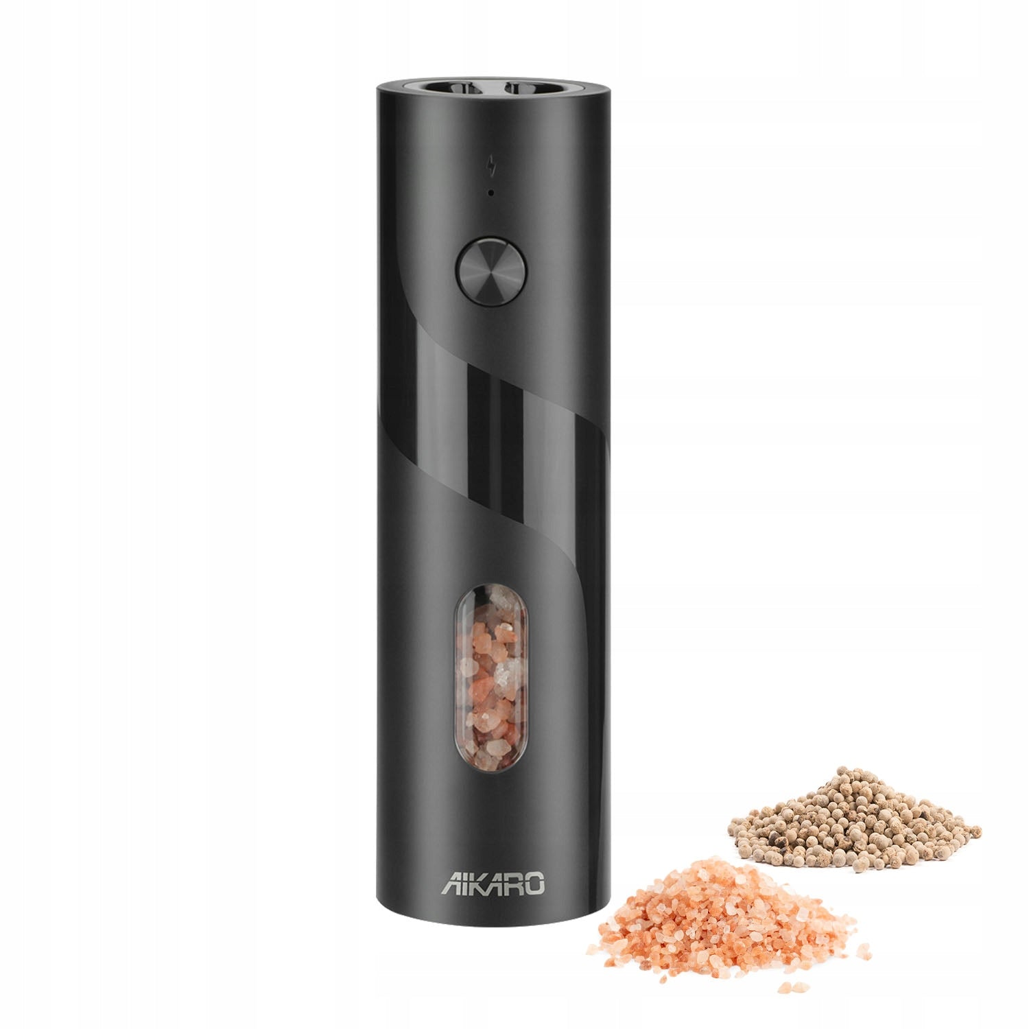 AIKARO Electric Salt and Pepper Mill Automatic Grinder, Battery Operated