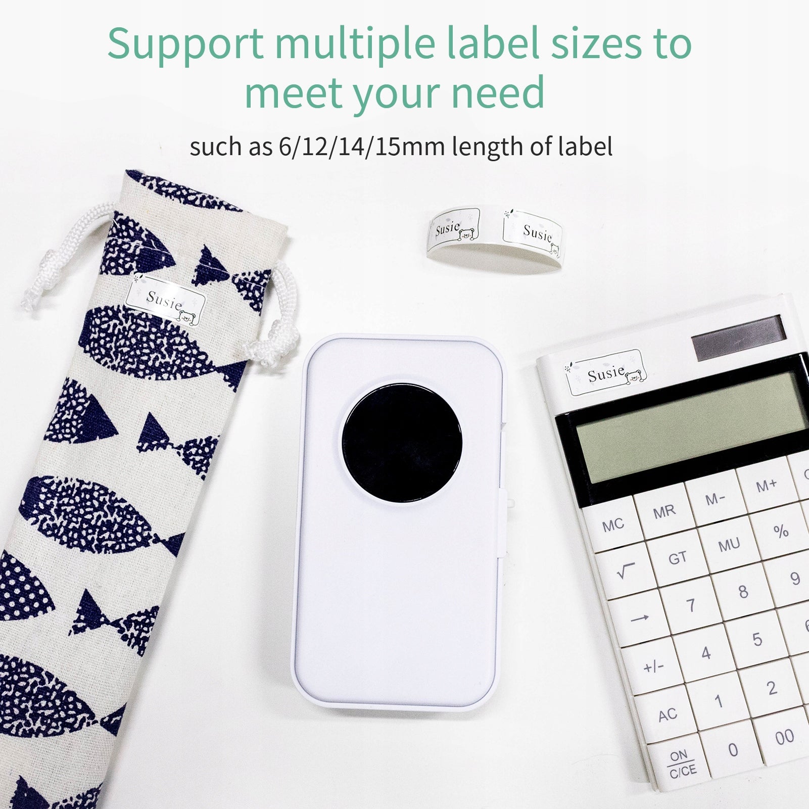 AIMO D35 Label Printer Mini Thermal Pocket Label Printer has