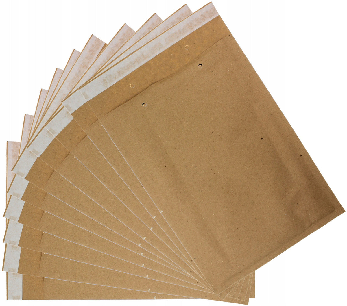 AIR BUBBLE ENVELOPES BROWN CD DVD 100PCS STRONG CARTON Packaging status original
