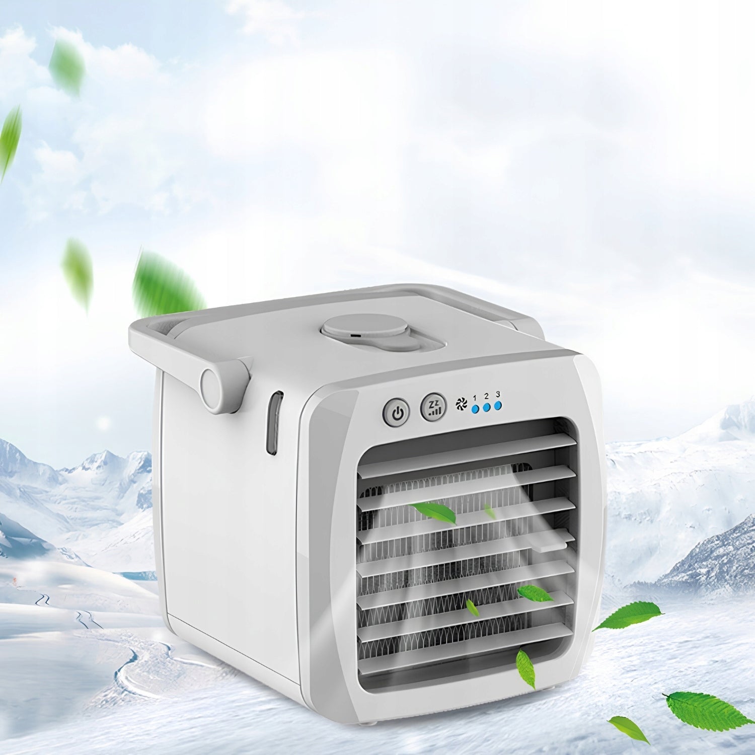 AIR CONDITIONER PORTABLE DESK AIR CONDITIONER WATER QUIET FAN FOR USB 3IN1 Brand no brand