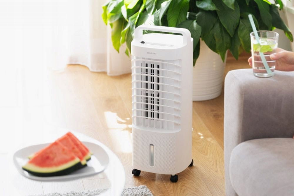 AIR CONDITIONER SENCOR SFN 5011WH 45 W, DIMENSIONS 30x30x30 CM, WHITE Power 1000 W