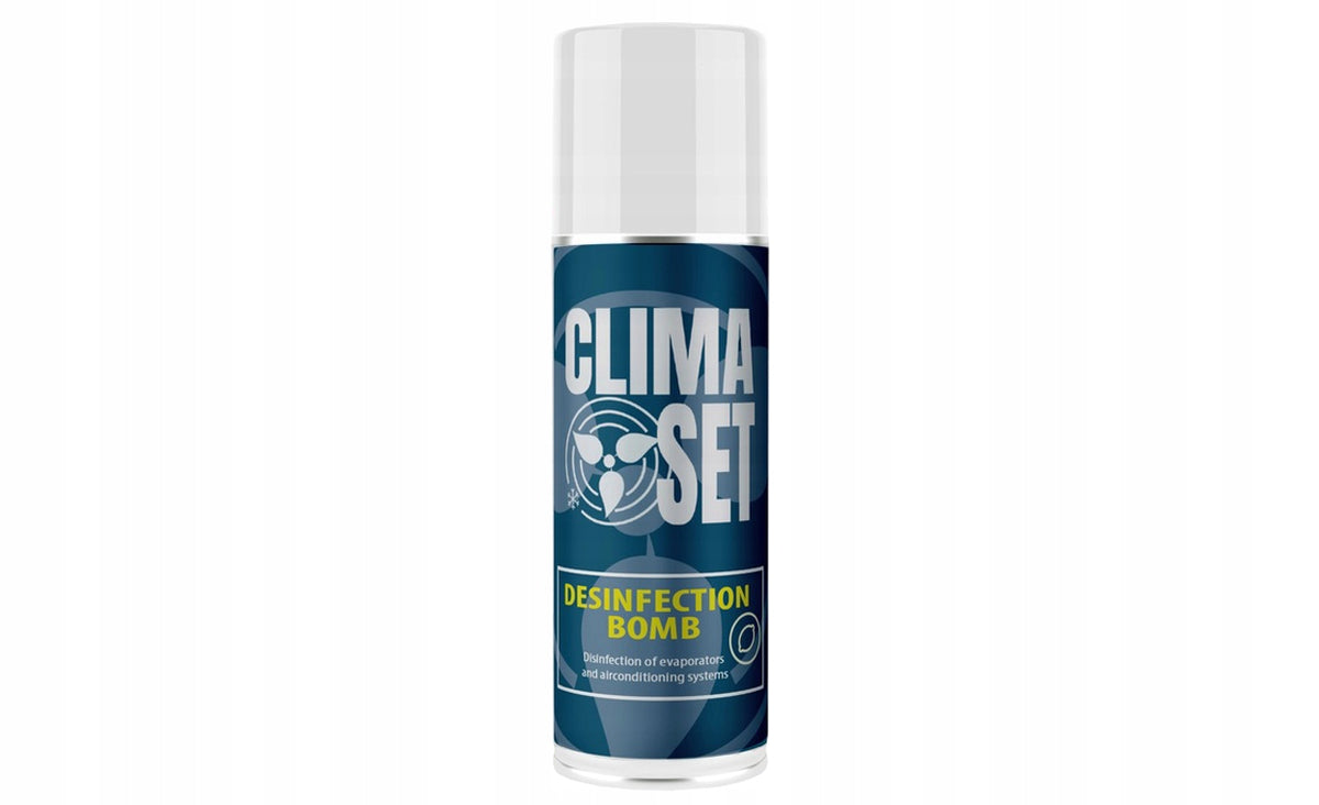 AIR CONDITIONING DISINFECTION BOMB NAVY BLUE 200ml CLIMASET Manufacturer's catalog number 5905997711159