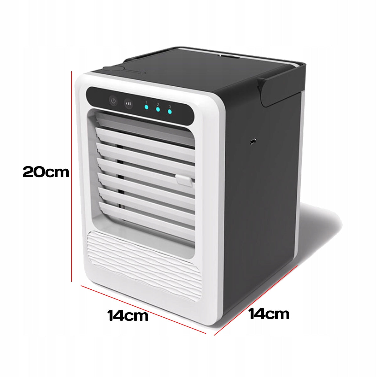 AIR COOLER FAN WITH ADJUSTABLE SPEEDS AND HUMIDIFIER EAN (GTIN) 4894931083326
