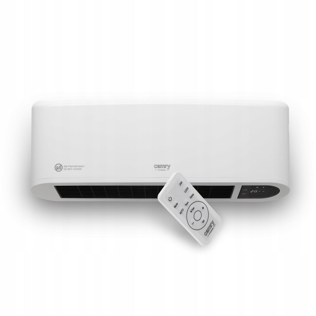 AIR CURTAIN WITH REMOTE CONTROL FAN HEATER 2000W COOLING LED