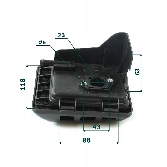 AIR FILTER COVER MOWER AIR FILTER NAC T375 T475 T575 T675 Manufacturer code T475P*106A