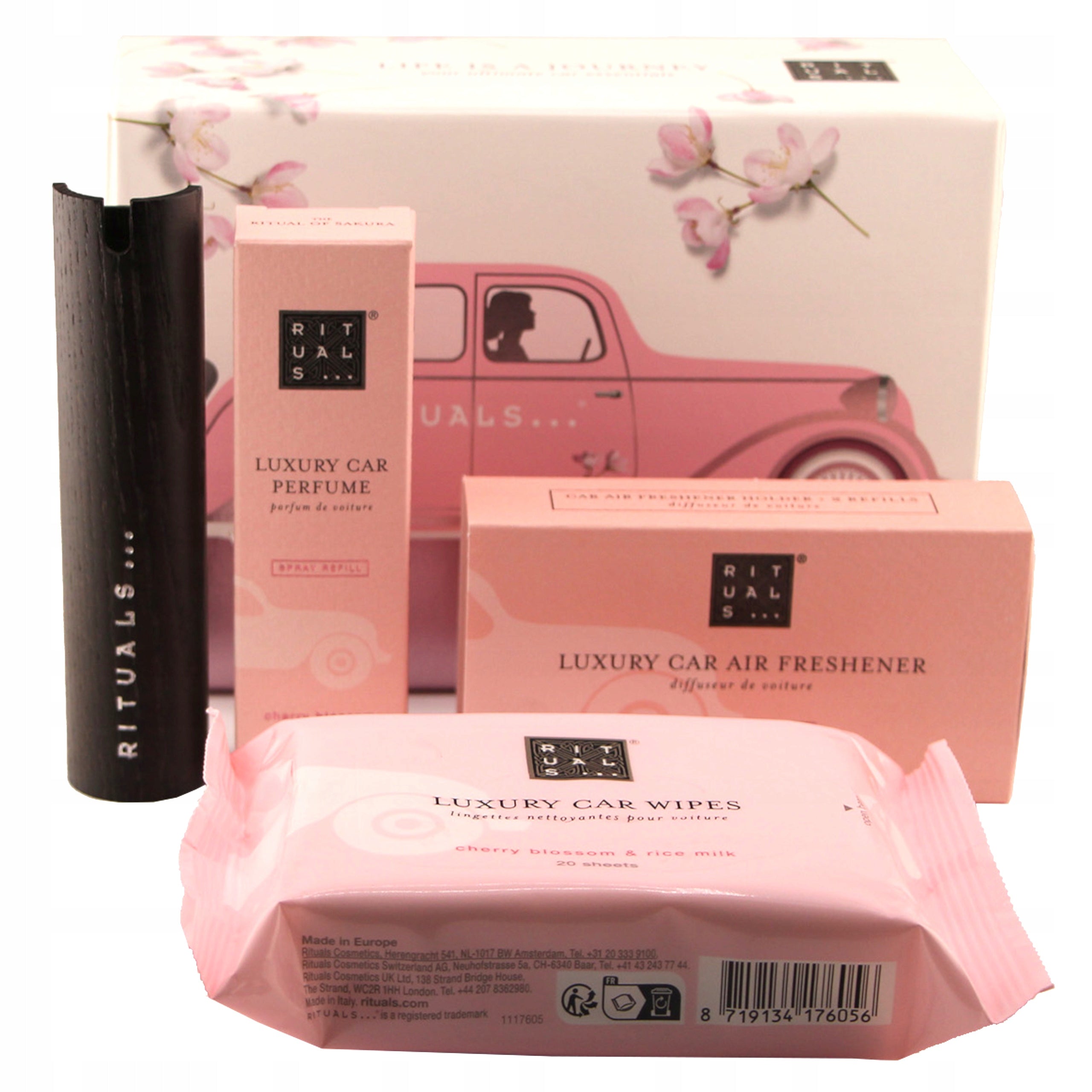 AIR FRESHENER CAR PERFUME RITUALS THE RITUAL OF SAKURA Packaging status original