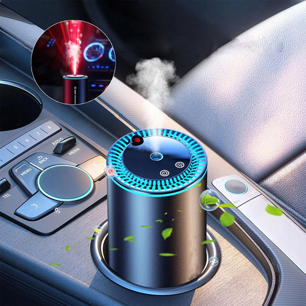 AIR HUMIDIFIER FOR CAR AROMATHERAPY FRAGRANCE + OIL Packaging status original