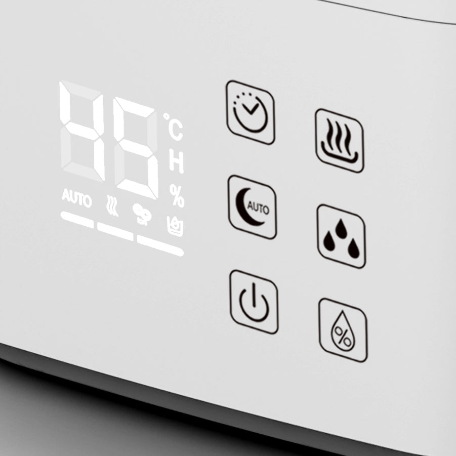 AIR HUMIDIFIER IONIZATION BLAUPUNKT AHS701 LED Display + REMOTE CONTROL Dominant color white
