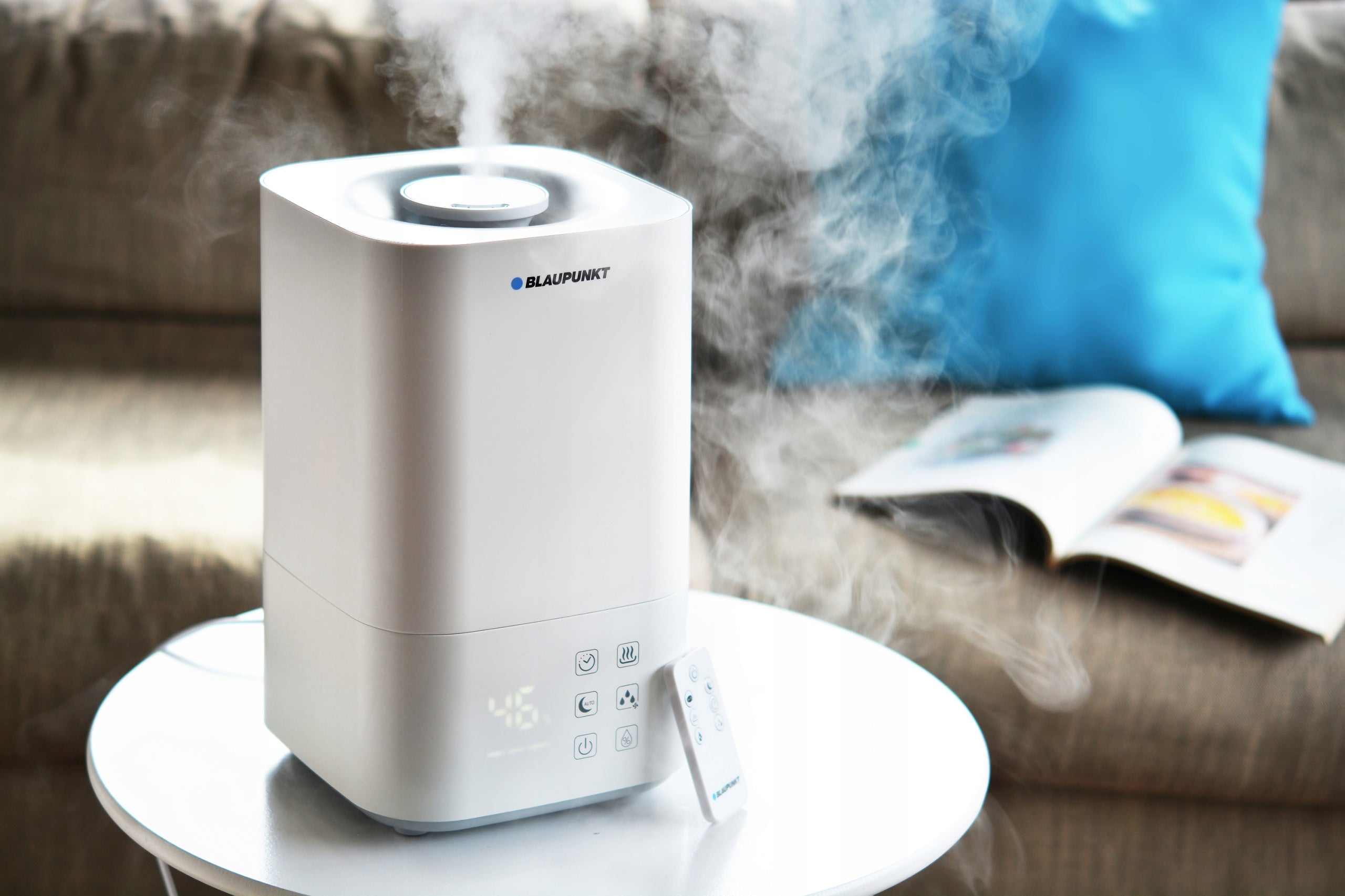AIR HUMIDIFIER IONIZATION BLAUPUNKT AHS701 LED Display + REMOTE CONTROL Water tank capacity 4 l