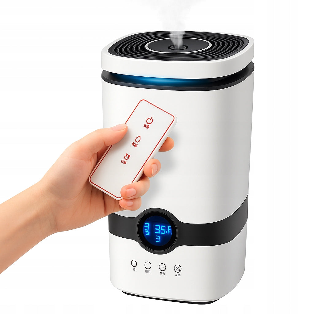AIR HUMIDIFIER IONIZER AROMATHERAPY DIFFUSER FOR ALLERGY SUFFERERS 4.5L 3in1 Model SI0000007
