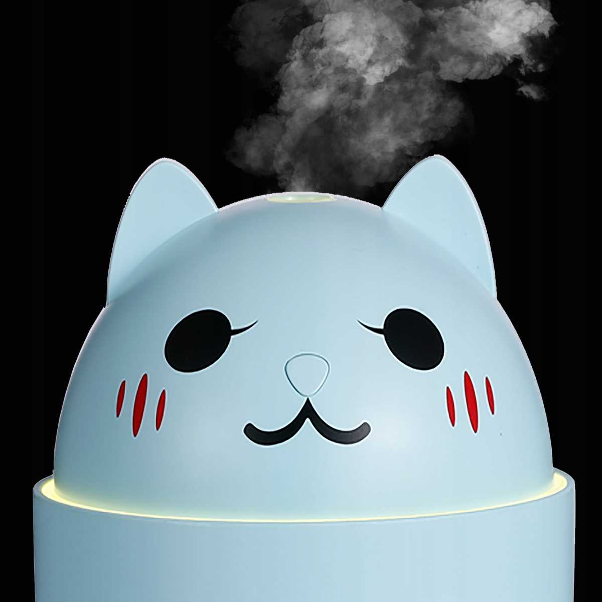 AIR HUMIDIFIER LED LIGHT WINDMILL KITTEN 3in1 Type ultrasonic humidifier