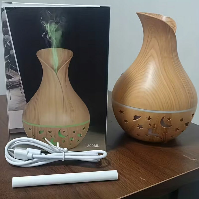AIR HUMIDIFIER ULTRASonic DIFFUSER USB-C LED LIGHT AROMATHERAPY Type ultrasonic humidifier