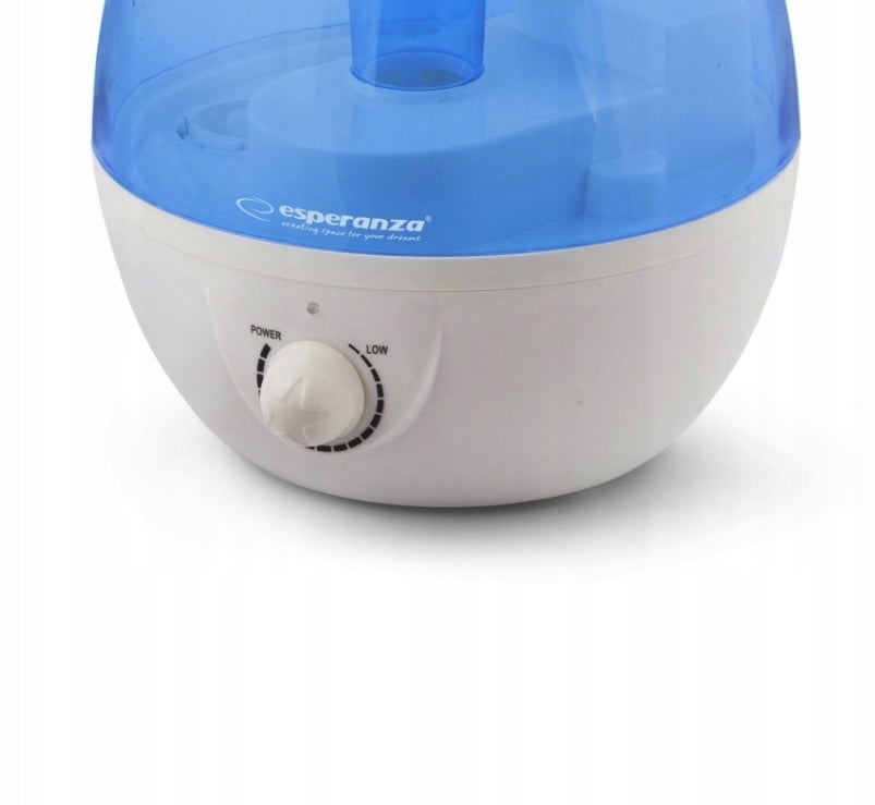 AIR HUMIDIFIER Ultrasonic Quiet 7 Colors LED Mist Adjustment Dominant color white