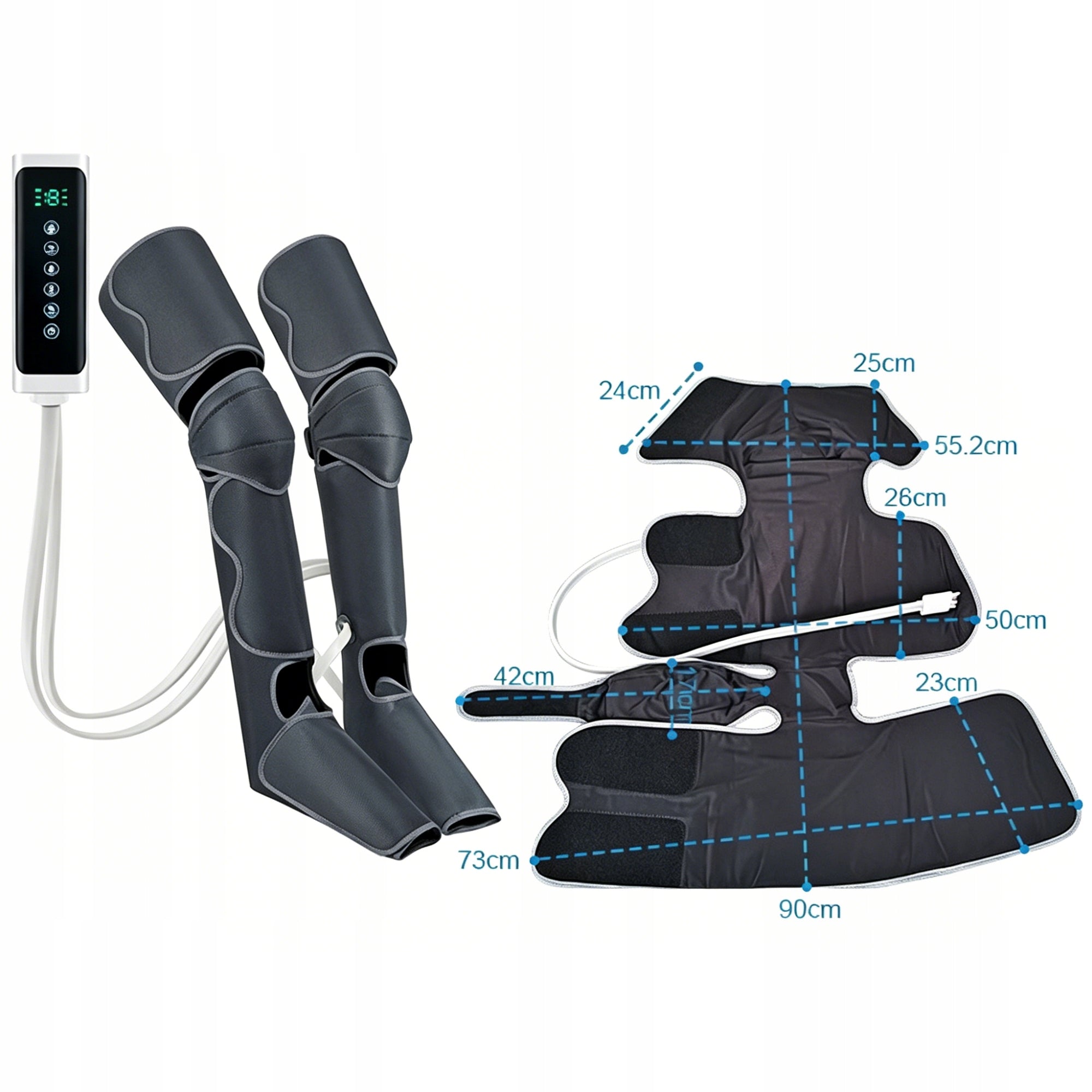 AIR MASSAGER FOR LEGS MULTIFUNCTIONAL WITH THREE-DIMENSIONAL MASSAGE CIRCULATION Manufacturer code YFDZ-6979382047887
