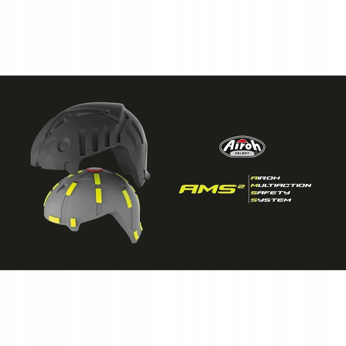 AIROH AVIATOR 3 RAINBOW ANTHRACITE helmet gray XL Size XL