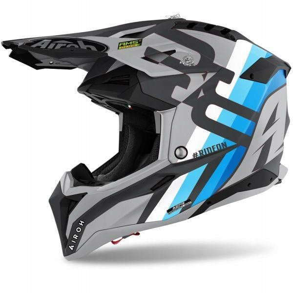 AIROH AVIATOR 3 RAINBOW ANTHRACITE helmet gray XL