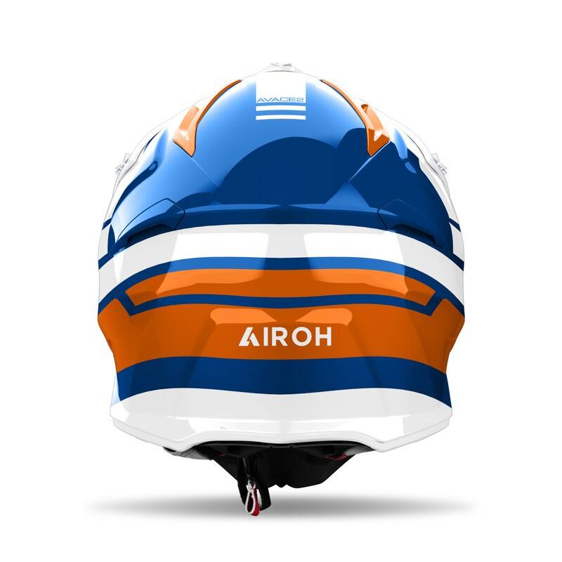 AIROH AVIATOR ACE 2 SAKE ORANGE GLOSS HELMET size L Manufacturer's catalog number AVA2_2A32_L