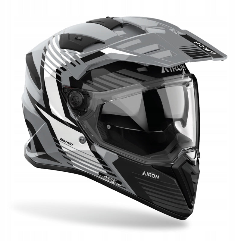 AIROH BANDIT SPICY gray gloss XL helmet