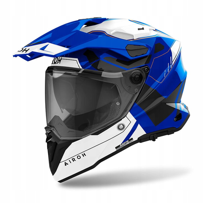 AIROH COMMANDER 2 REVEAL BLUE GLOSS M HELMET