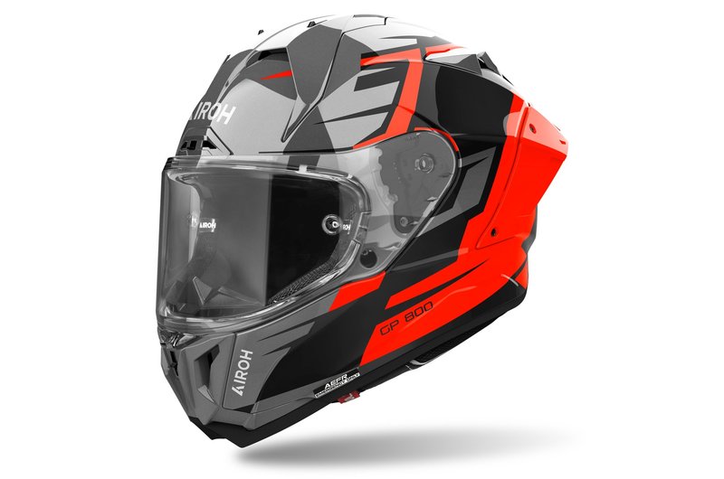 AIROH GP 800 MASTER ORANGE GLOSS L HELMET