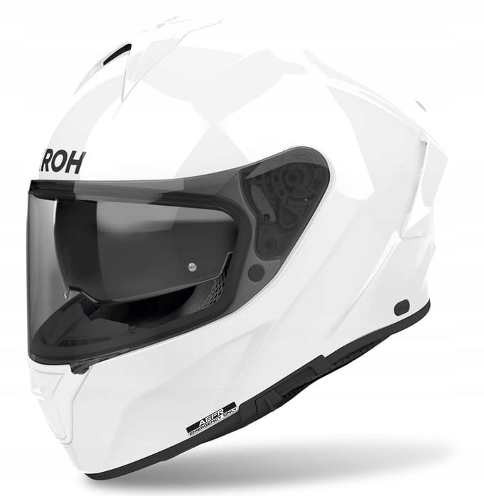 AIROH SPARK 2 COLOR WHITE GLOSS MOTORCYCLE HELMET INTEGRAL