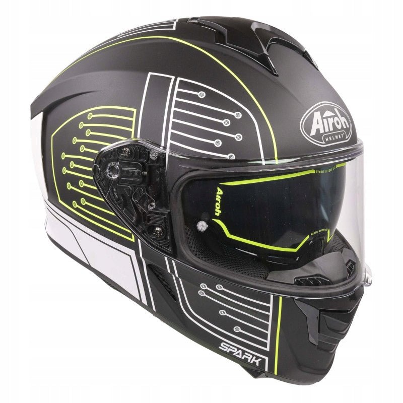 AIROH SPARK Integral Tourist Motorcycle Helmet Naked Manufacturer Airoh