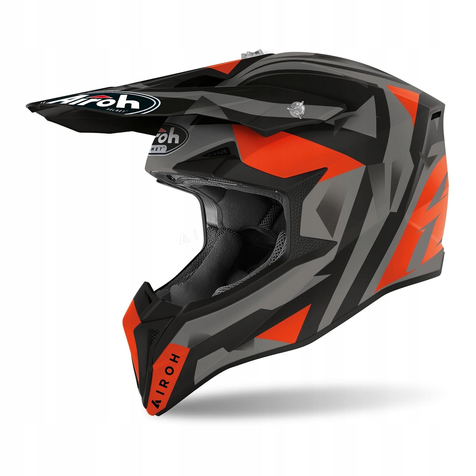 AIROH WRAAP SEQUEL full face helmet ORANGE MAT XL