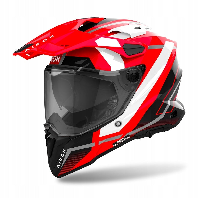AIROH helmet COMMANDER 2 MAVRIC red gloss M