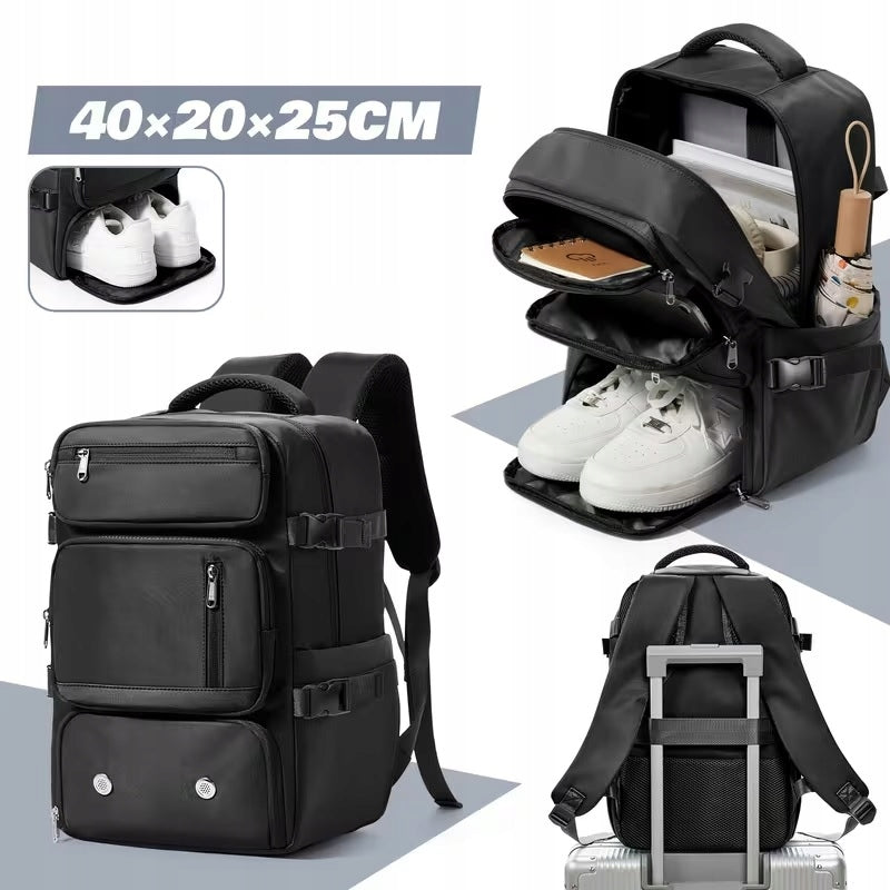 AIRPLANE BACKPACK 40x20x25 RYANAIR HAND LUGGAGE CABIN TRAVEL Packaging status original