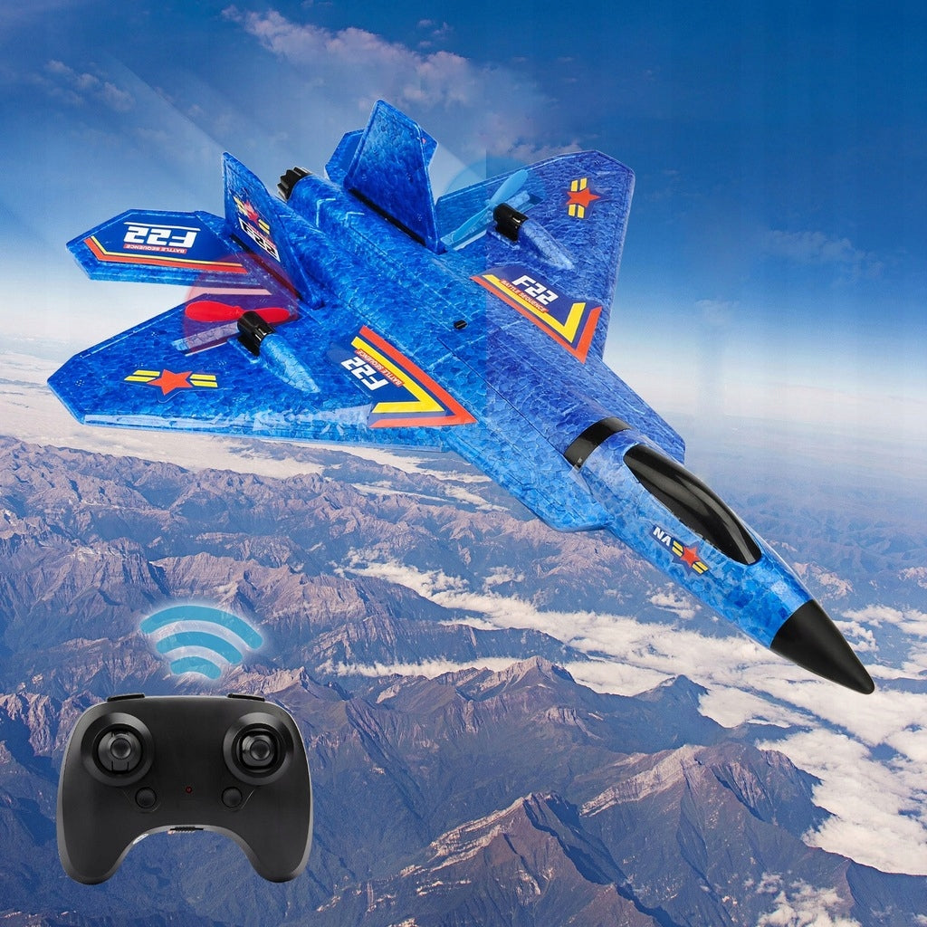 AIRPLANE RC REMOTE CONTROLLED GLIDER MODEL F22 TOY GIFT FOR CHILDREN Manufacturer code F22