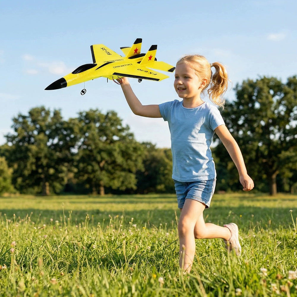 AIRPLANE REMOTE CONTROLLED DRONE RC PILOT LIGHT IDEAL GIFT FOR CHILDREN Brand no brand