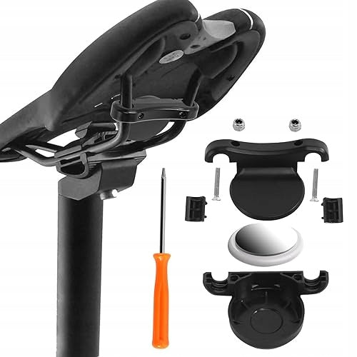 AIRTAG GPS BICYCLE SADDLE HOLDER AKCESORIA FOR BICYCLE STEEL