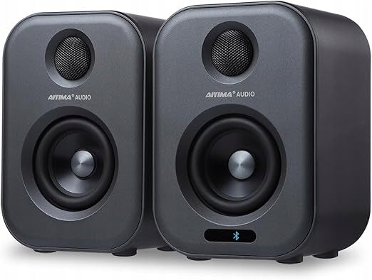 AIYIMA S400 Active Speakers 80W HiFi Bluetooth OPT RCA DSP USB