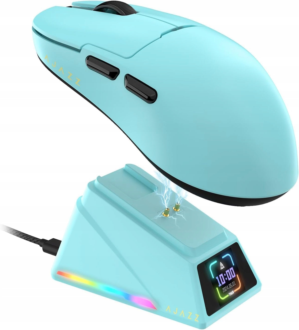 AJAZZ AJ159APEX PAW3950 8Khz Wireless Gaming Mouse Tri-Mode 42000DPI R