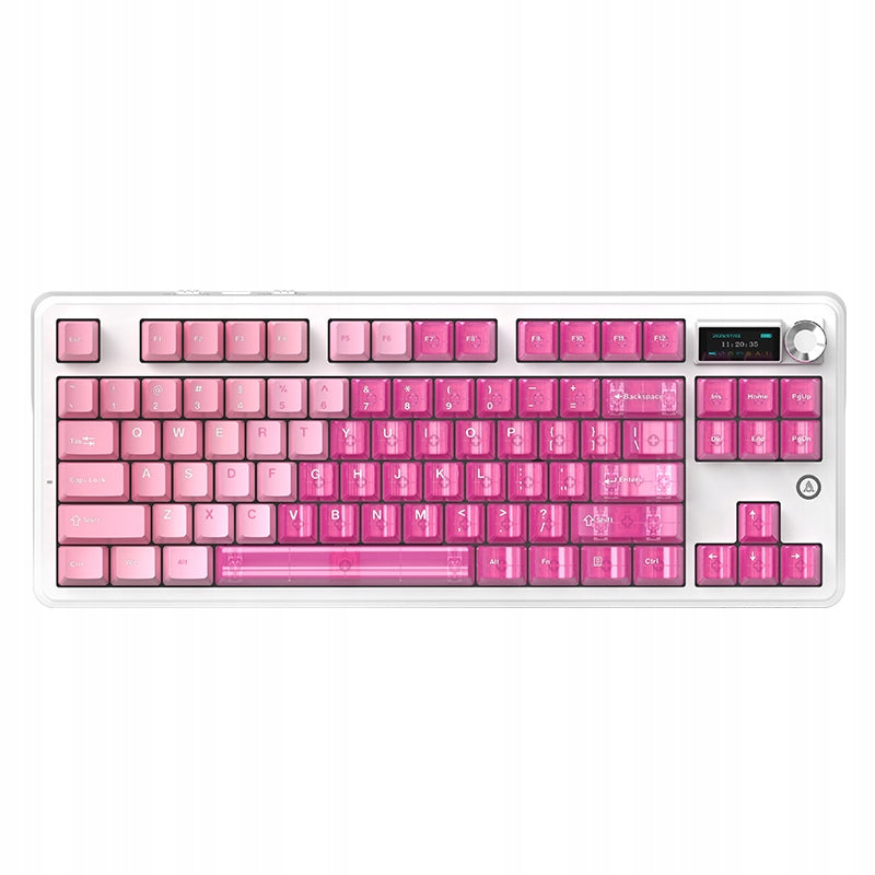 AJAZZ MK87 wireless mechanical keyboard dragon fruit switch display screen