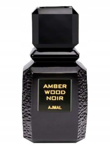 AJMAL Amber Wood Noir EDP Eau de Parfum unisex women's perfume Packaging volume 50 ml