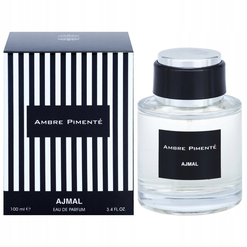 AJMAL Ambre Pimente EDP Eau de Parfum unisex women's perfume Packaging volume 100 ml