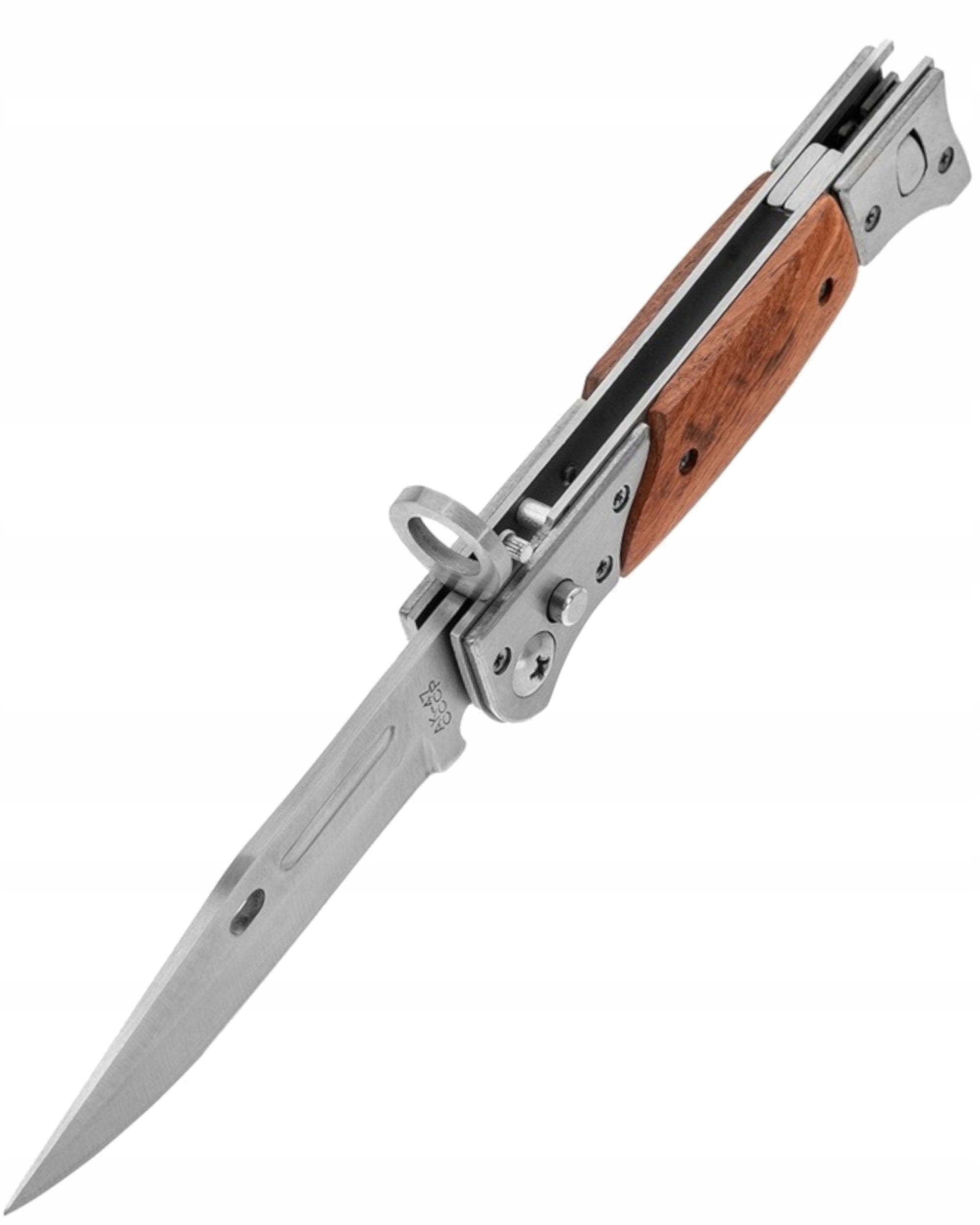 AK47 Bayonet Soviet Knife Folding Spring Automatic Survival EDC Brand BSH ADVENTURE