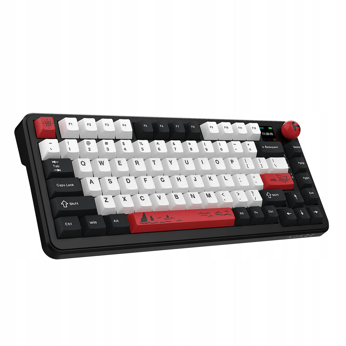 AK820 MAX Plus Avocado-Switch-Black-RGB Mechanical Keyboard Manufacturer code AK820MAX PLUS-AS-BG