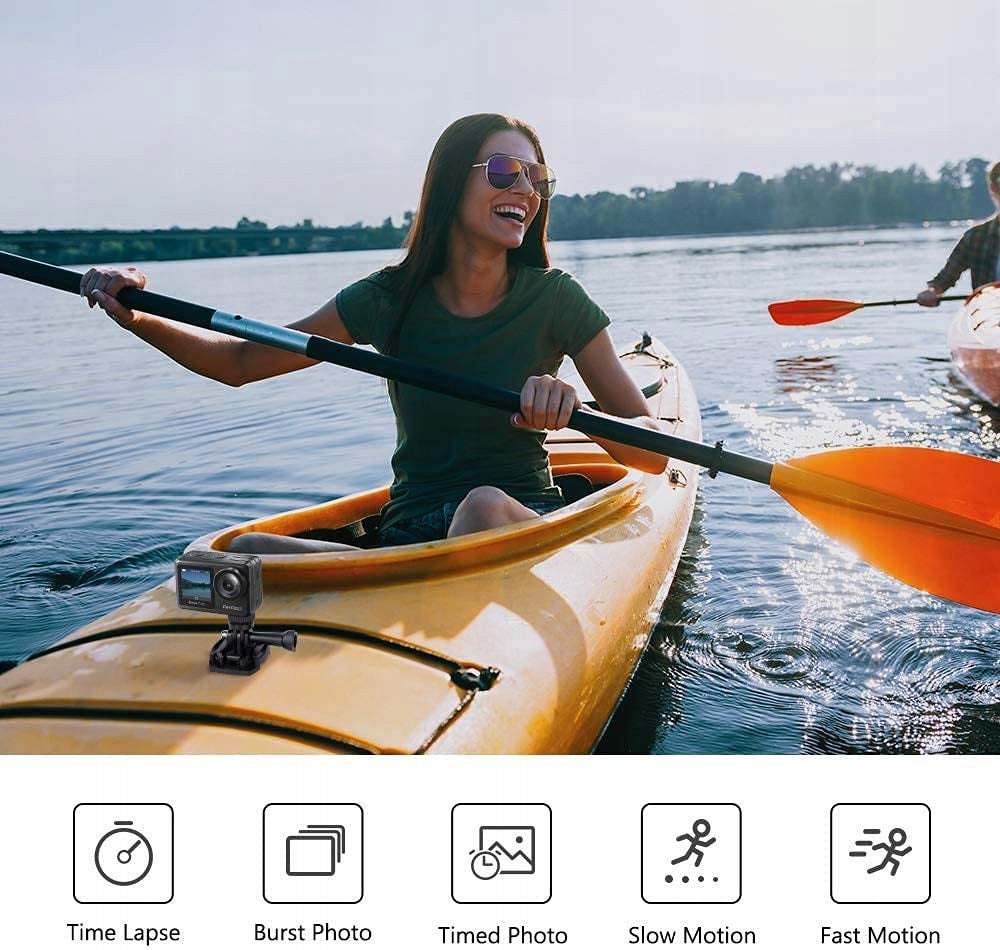 AKASO Sports Camera 4K 30FPS 20MP Waterproof 40M EIS WiFi Touchscreen Packaging status original