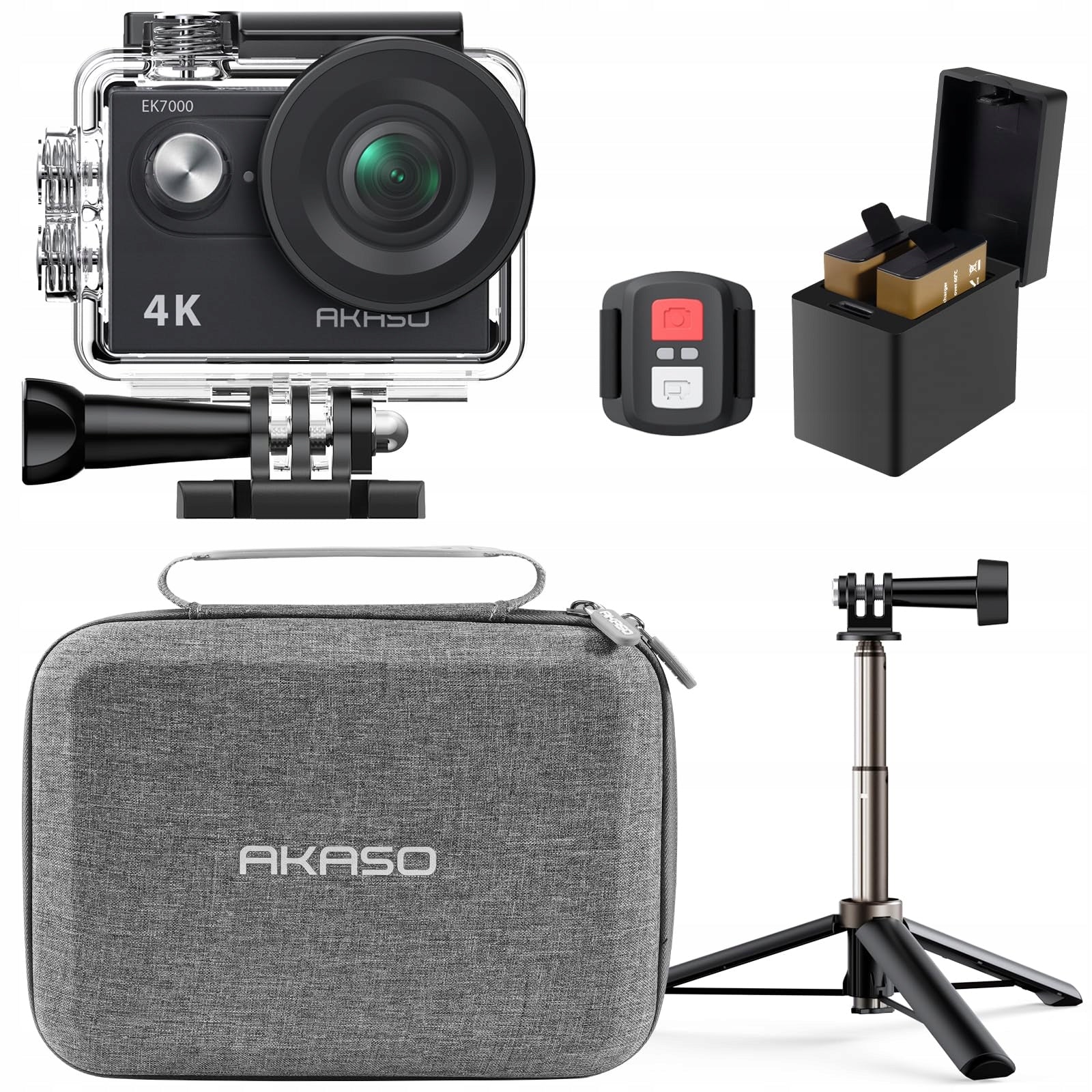 AKASO Sports Camera 4K 30FPS 20MP WiFi Underwater EIS Stabilization