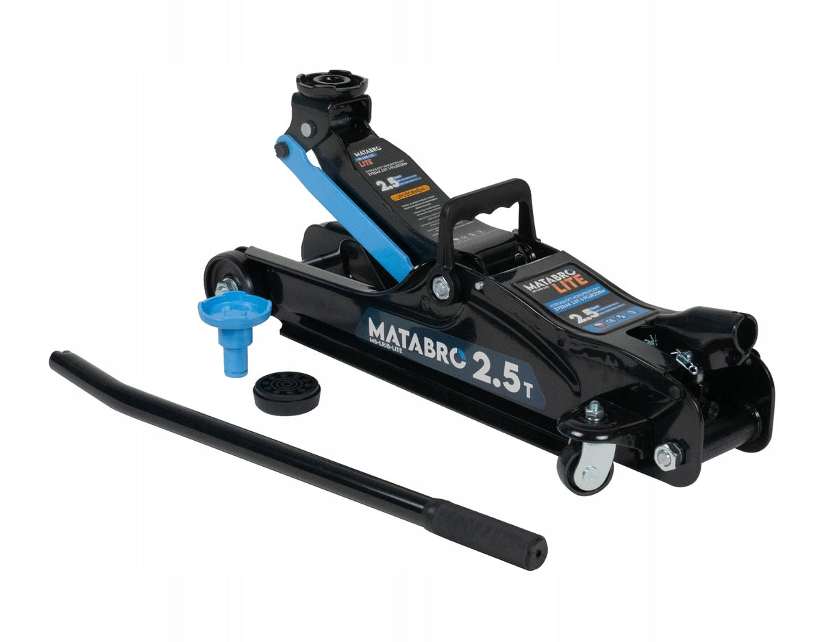 AKČNÍ SET Hydraulický nízkoprofilový zvedák (hever) 2,5t MB-LPJB-LITE s pod Brand Matabro