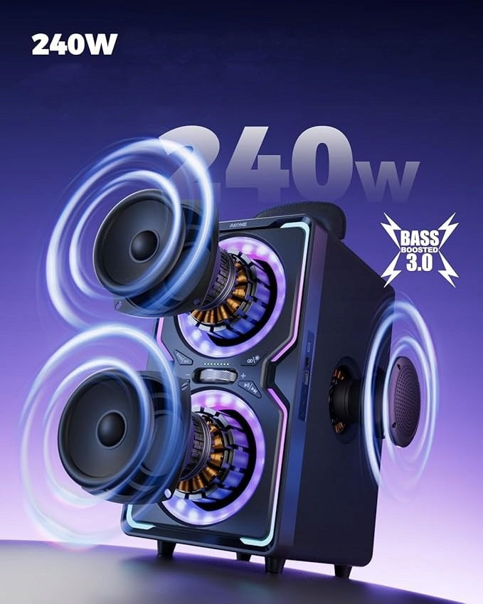 AKONE-01 200W Bluetooth Speaker Manufacturer code 1256