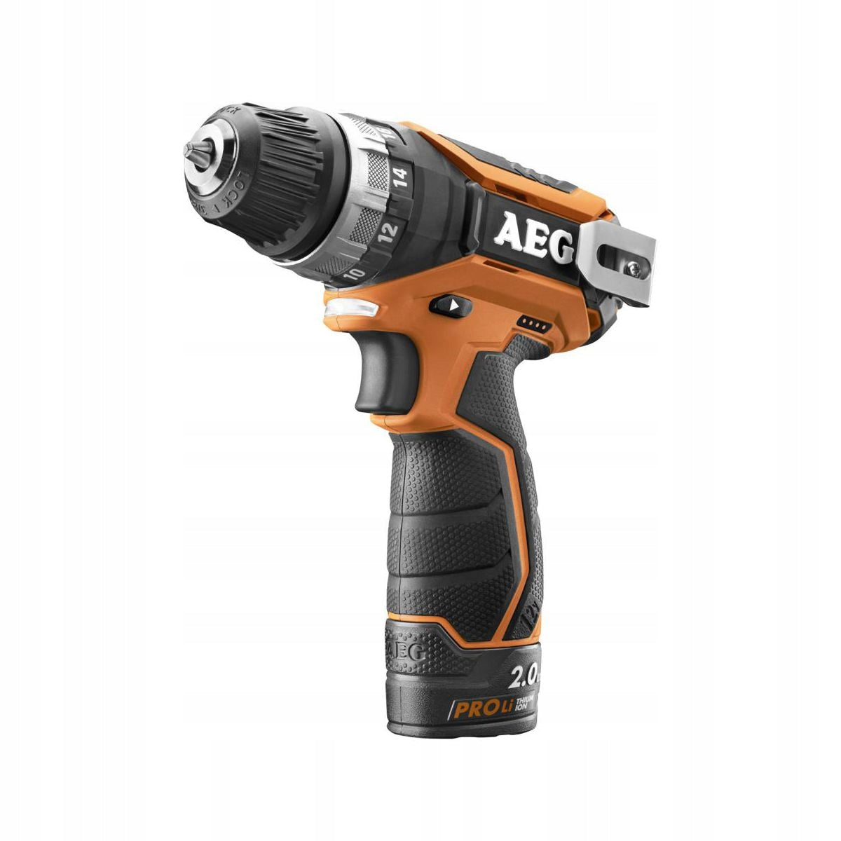 AKU DRILL/DRIVER 12V BS 12C2 LI-202C AEG 4935447867 2X2.0Ah TRUNK