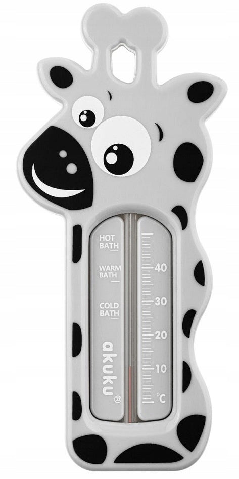AKUKU Bathtub Water Thermometer MERCURY FREE SAFE Floating GIRAFFE