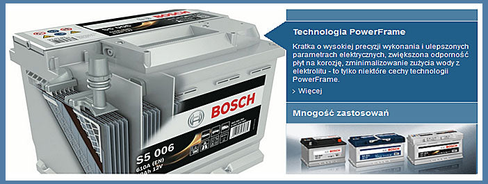 Akku Bosch S3004 500 A 53 Ah 12 V 